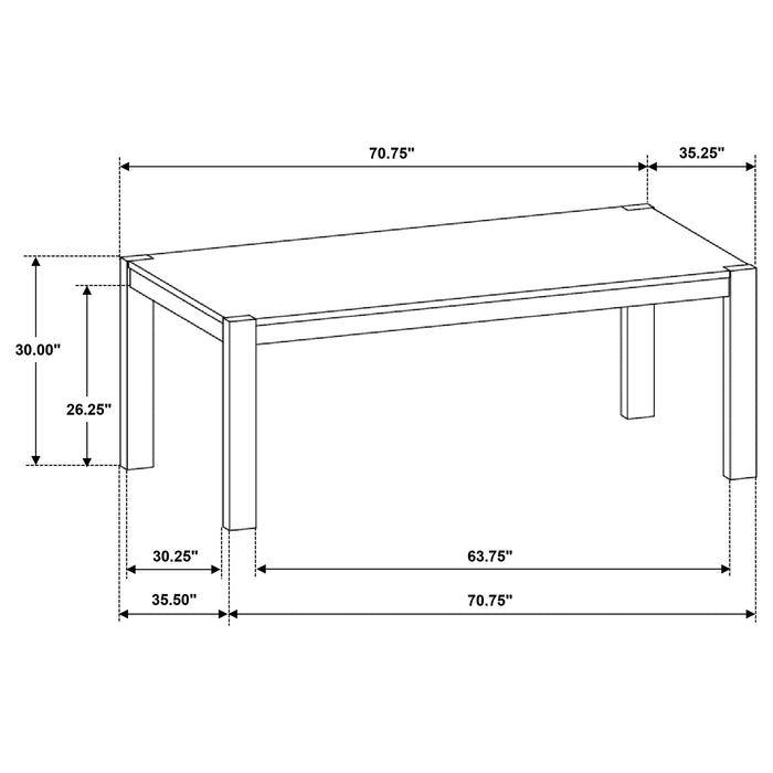 Scottsdale 6 Pc Dining Set - De Avenue Furniture