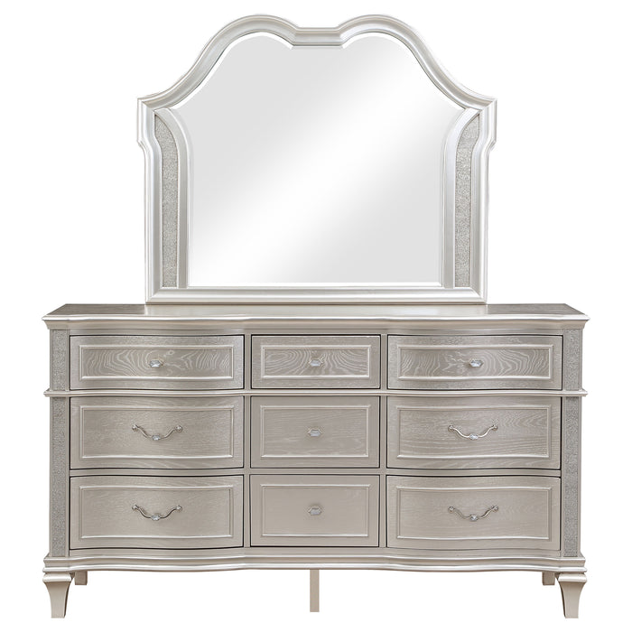 Evangeline Dresser With Mirror - De Avenue Furniture