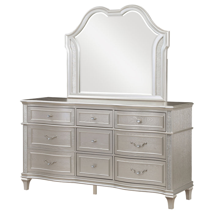Evangeline Dresser With Mirror - De Avenue Furniture