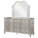 Evangeline Dresser With Mirror - De Avenue Furniture