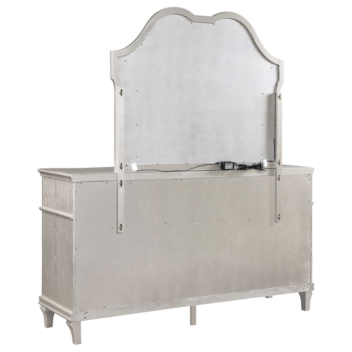 Evangeline Dresser With Mirror - De Avenue Furniture