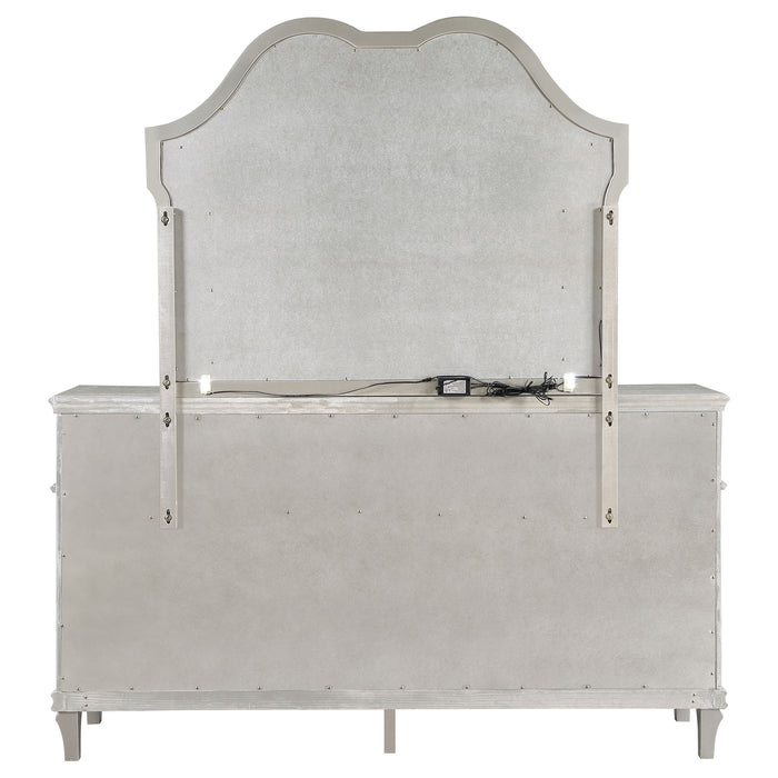 Evangeline Dresser With Mirror - De Avenue Furniture