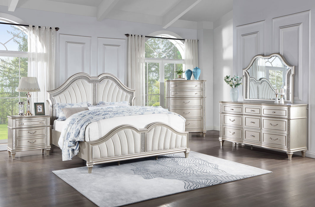 Evangeline Dresser With Mirror - De Avenue Furniture