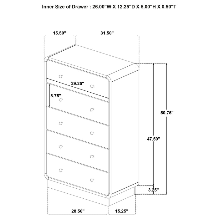 Cavelle Chest - De Avenue Furniture