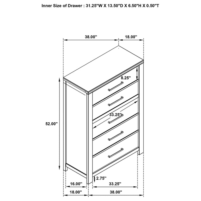 Kieran Chest - De Avenue Furniture