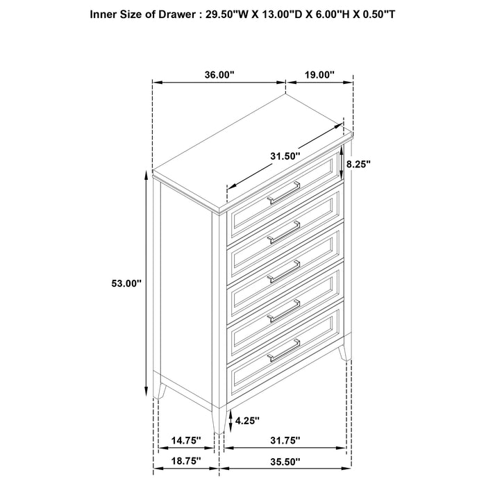 Marielle Chest - De Avenue Furniture