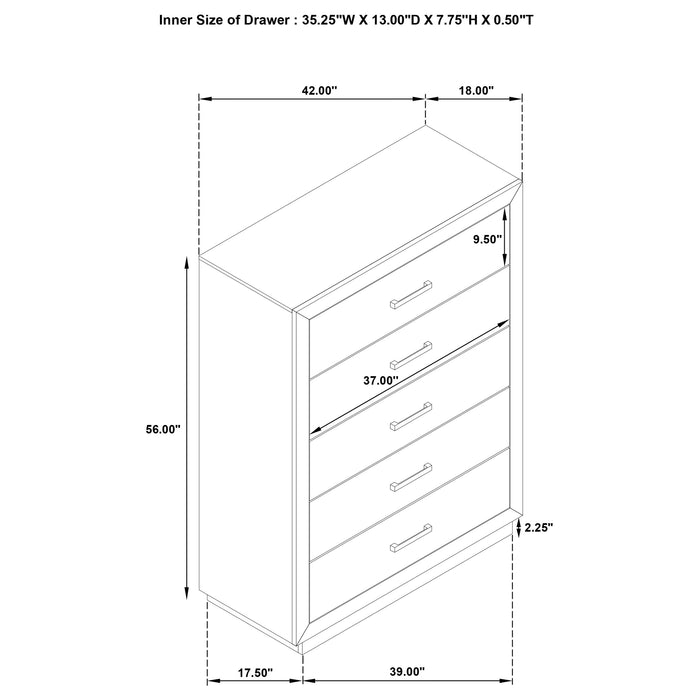 Kenora Chest - De Avenue Furniture