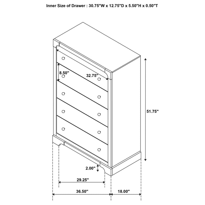Gran Park Chest - De Avenue Furniture