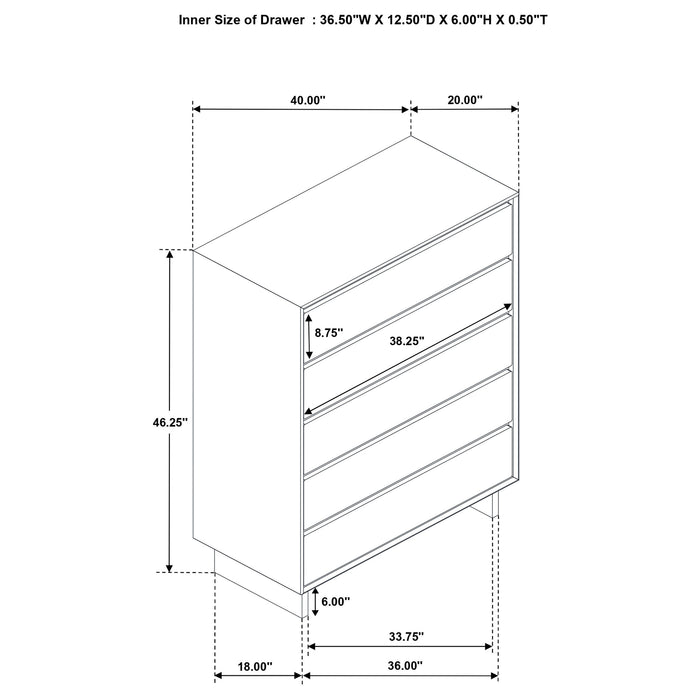 Glenwood Chest - De Avenue Furniture