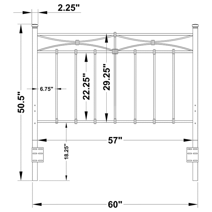 Lane Queen / Full Headboard - De Avenue Furniture