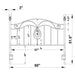 Evan Queen / Full Headboard - De Avenue Furniture