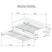 Kendall Daybed - De Avenue Furniture