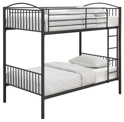 Anson Twin Over Twin Bunk Bed with Ladder image