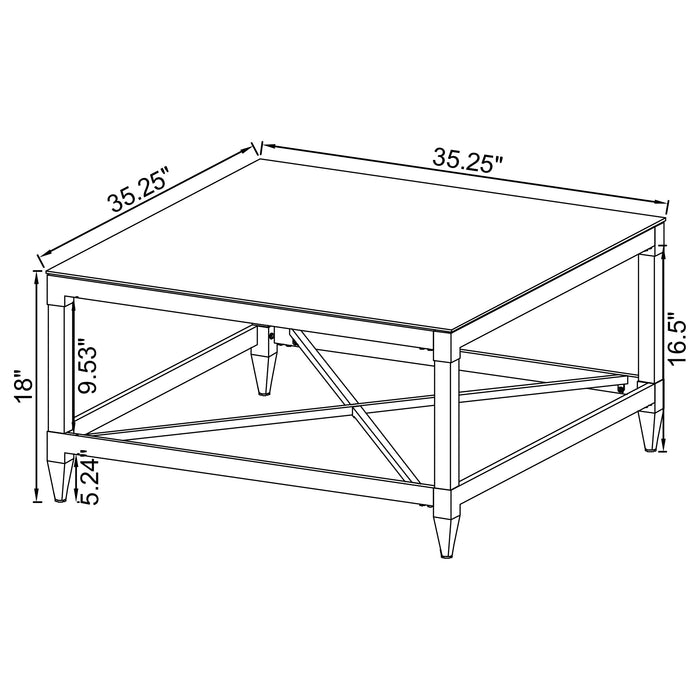 Lindley Coffee Table - De Avenue Furniture