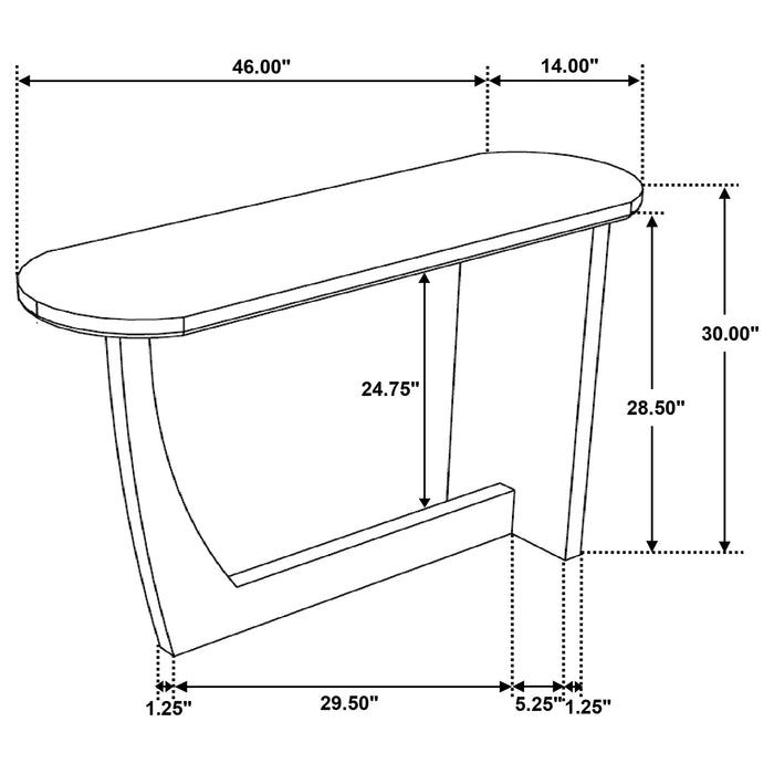 Fletcher Console Table - De Avenue Furniture