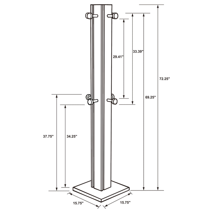 Rikkie Coat Rack - De Avenue Furniture