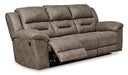 Stoneland Reclining Sofa - De Avenue Furniture