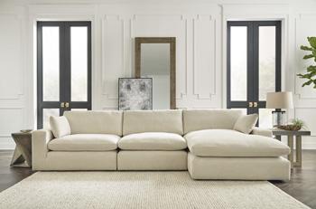 Elyza Sectional with Chaise - De Avenue Furniture