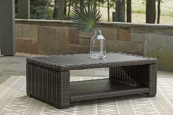 Grasson Lane Outdoor Occasional Table Set - De Avenue Furniture