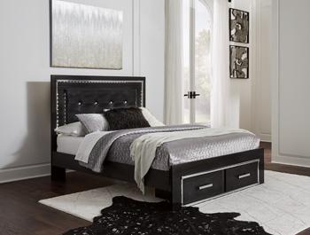 Kaydell Upholstered Bed with Storage - De Avenue Furniture