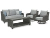 Elite Park Outdoor Sofa, Lounge Chairs and Cocktail Table - De Avenue Furniture