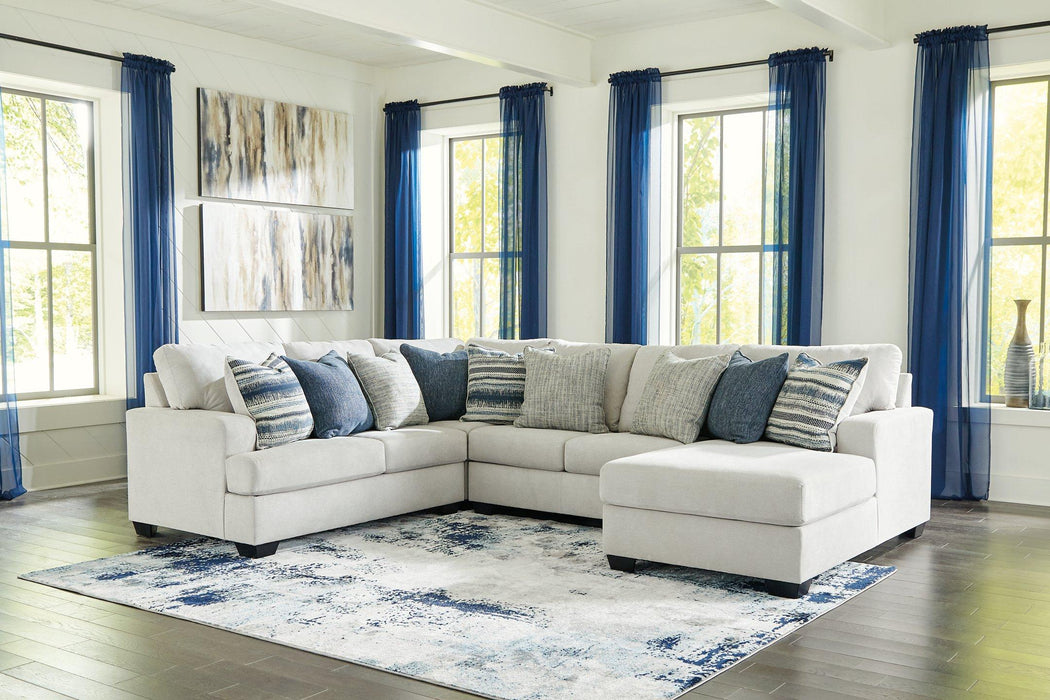 Lowder Sectional with Chaise - De Avenue Furniture