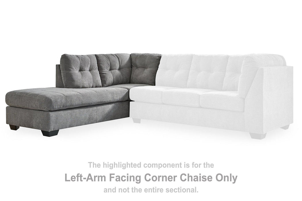 Marleton 2-Piece Sleeper Sectional with Chaise - De Avenue Furniture