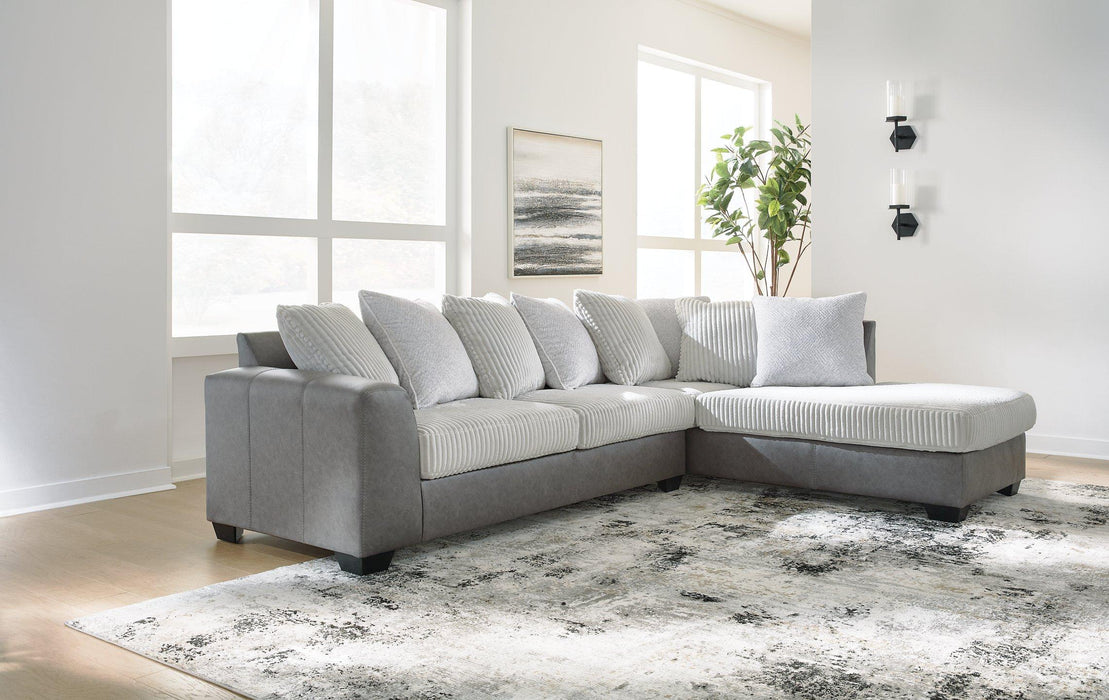 Clairette Court Sectional with Chaise