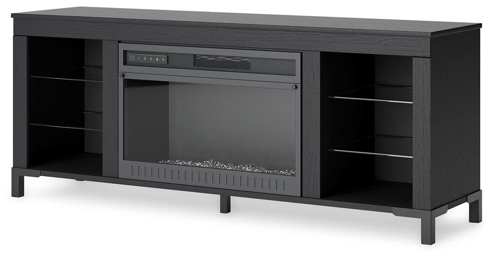 Cayberry 60" TV Stand with Electric Fireplace - De Avenue Furniture