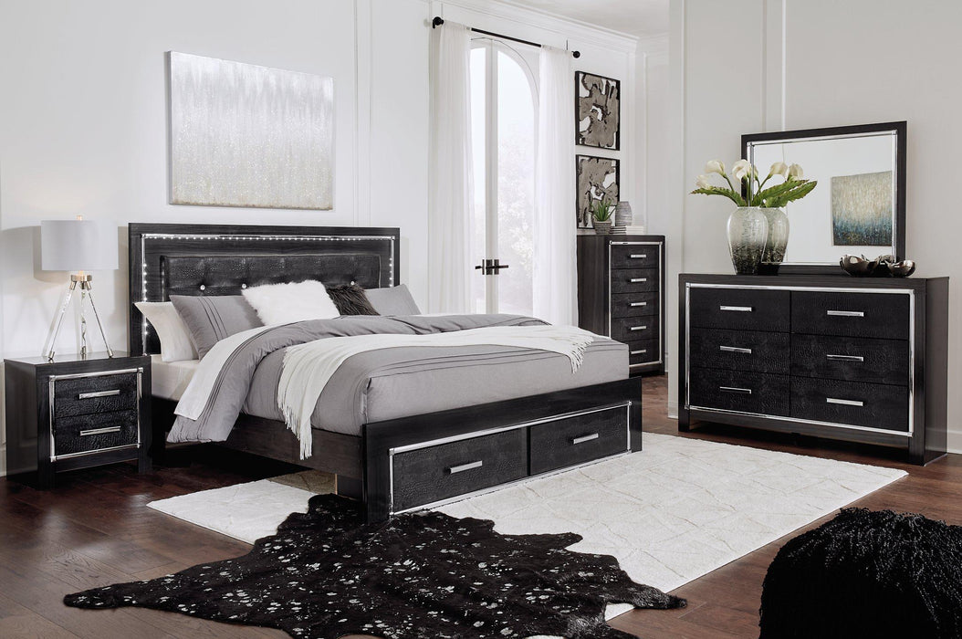 Kaydell Upholstered Bed with Storage - De Avenue Furniture