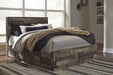Derekson Bed with 4 Storage Drawers - De Avenue Furniture