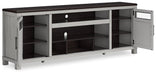 Darborn 88" TV Stand with Electric Fireplace - De Avenue Furniture