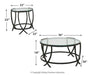 Tarrin Table (Set of 3) - De Avenue Furniture