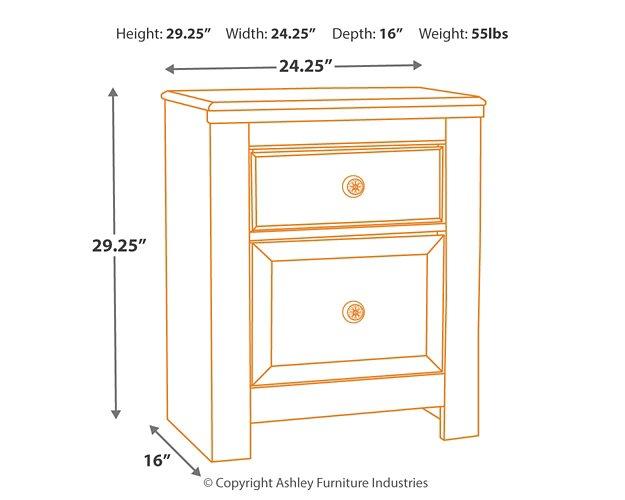 Paxberry Youth Nightstand - De Avenue Furniture