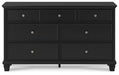 Lanolee Dresser and Mirror - De Avenue Furniture
