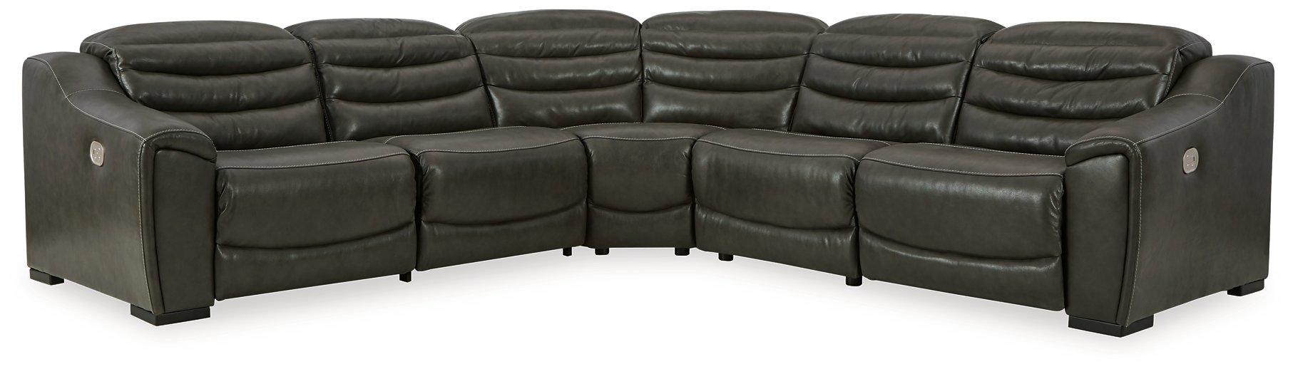 Center Line Power Reclining Sectional - De Avenue Furniture