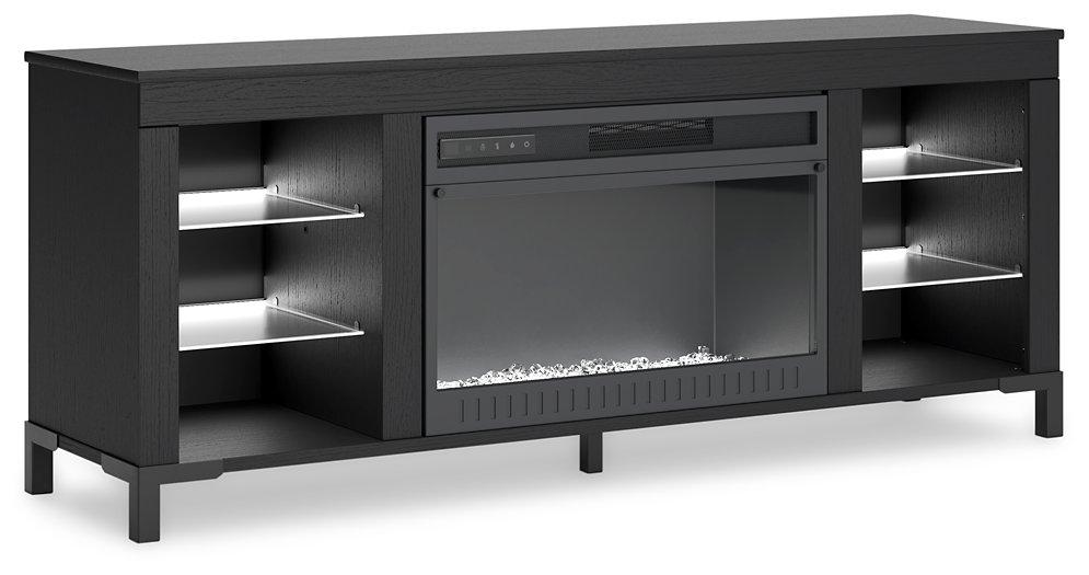 Cayberry 60" TV Stand with Electric Fireplace - De Avenue Furniture