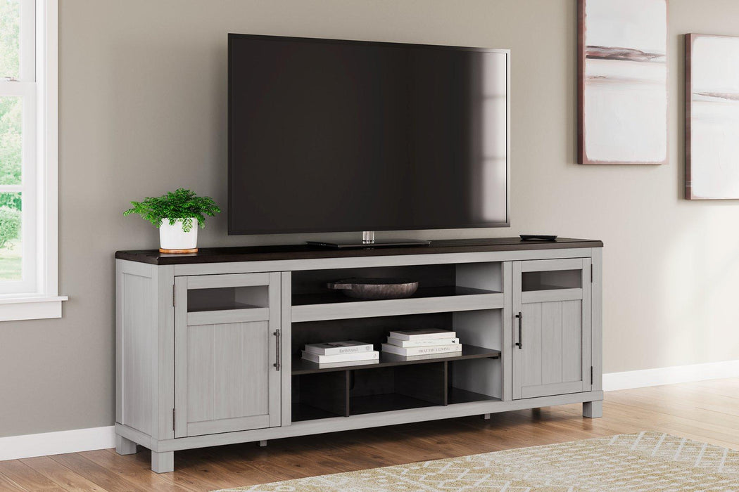 Darborn 88" TV Stand with Electric Fireplace - De Avenue Furniture