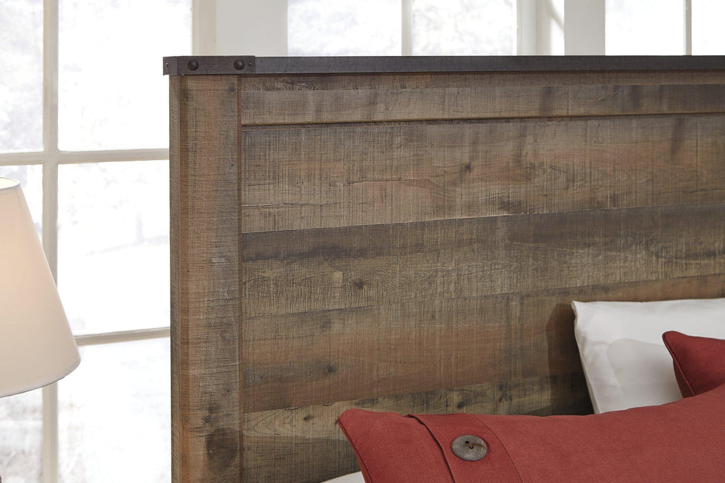 Trinell Bed with 1 Large Storage Drawer - De Avenue Furniture