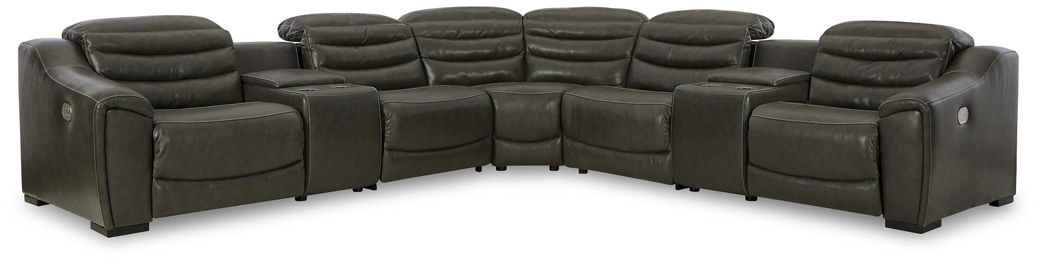 Center Line Power Reclining Sectional - De Avenue Furniture