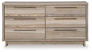Hasbrick Dresser and Mirror - De Avenue Furniture