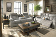 Mitchiner Reclining Sofa with Drop Down Table - De Avenue Furniture