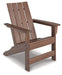 Emmeline Outdoor Adirondack Chairs with Tete-A-Tete Connector - De Avenue Furniture