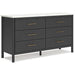 Cadmori Dresser and Mirror - De Avenue Furniture