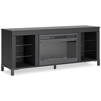 Cayberry 60" TV Stand with Electric Fireplace - De Avenue Furniture