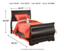 Huey Vineyard Youth Bed - De Avenue Furniture