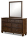 Danabrin Dresser and Mirror - De Avenue Furniture