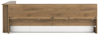 Deanlow Bookcase Storage Bed - De Avenue Furniture
