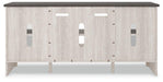 Dorrinson 60" TV Stand with Electric Fireplace - De Avenue Furniture