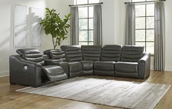 Center Line Power Reclining Sectional - De Avenue Furniture